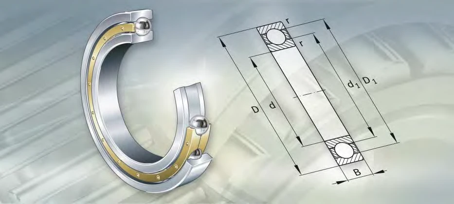 160/850-M Single Row Deep Groove Ball Bearing